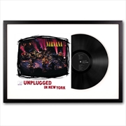 Buy Framed Nirvana MTV Unplugged Vinyl Album Art