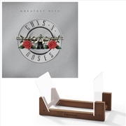 Buy Guns N Roses Greatest Hits - Double Vinyl Album & Crosley Record Storage Display Stand