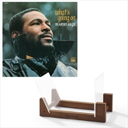 Buy Marvin Gaye What's Going On - Vinyl Album & Crosley Record Storage Display Stand