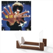 Buy The Cure Greatest Hits - Double Vinyl Album & Crosley Record Storage Display Stand