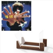 Buy The Cure Greatest Hits - Double Vinyl Album & Crosley Record Storage Display Stand