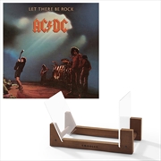 Buy Ac/Dc Let There Be Rock Vinyl Album & Crosley Record Storage Display Stand