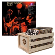 Buy Crosley Record Storage Crate Fleetwood Mac Greatest Hits Vinyl Album Bundle