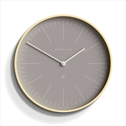 Buy Newgate Mr Clarke Clock Pale Wood Clay Grey Dial