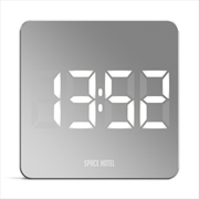 Buy Newgate Space Hotel Orbatron Alarm Clock White Case - Silver Lens - White Led