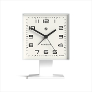 Buy Newgate Victor Alarm Clock Pebble White
