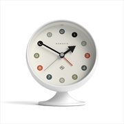 Buy Newgate Spheric Alarm Clock White