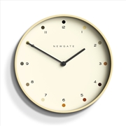 Buy Newgate Mr Clarke Clock Pale Wood Dot Dial