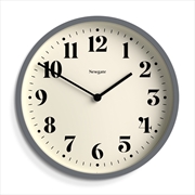 Buy Newgate Number Four Wall Clock Matte French Navy