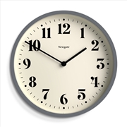 Buy Newgate Number Four Wall Clock Matte French Navy