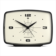 Buy Newgate Brooklyn Alarm Clock - Black