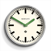 Buy Newgate Luggage Wall Clock Galvanised Green Hands