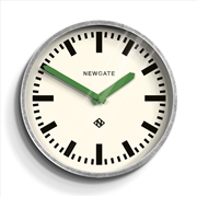 Buy Newgate Luggage Wall Clock Galvanised Green Hands