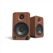 Buy Kanto YU4 140W Powered Bookshelf Speakers with Bluetooth® and Phono Preamp - Pair, Walnut