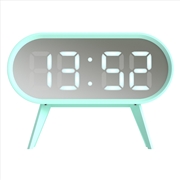 Buy Newgate Space Hotel Cyborg Led Alarm Clock Blue