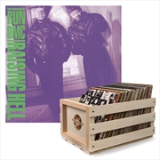 Buy Crosley Record Storage Crate Run DMC Raising Hell Vinyl Album Bundle