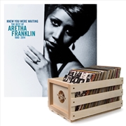 Buy Crosley Record Storage Crate Aretha Franklin Knew You Were Waiting: the Best Of Aretha Franklin 1980