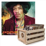 Buy Crosley Record Storage Crate The Jimi Hendrix Experience: The Best of Jimi Hendrix