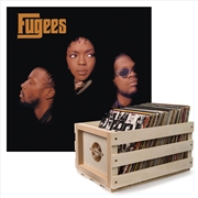 Buy Crosley Record Storage Crate Fugees The Score Vinyl Album Bundle
