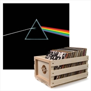 Buy Crosley Record Storage Crate Pink Floyd The Dark Side Of The Moon Vinyl Album Bundle