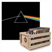 Buy Crosley Record Storage Crate Pink Floyd The Dark Side Of The Moon Vinyl Album Bundle