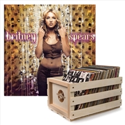 Buy Crosley Record Storage Crate Britney Spears Oops!...I Did It Again Vinyl Album Bundle