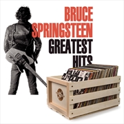 Buy Crosley Record Storage Crate Bruce Springsteen Greatest Hits Vinyl Album Bundle