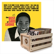 Buy Crosley Record Storage Crate Sam Cooke The Best Of Sam Cooke Vinyl Album Bundle