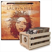 Buy Crosley Record Storage Crate Lauryn Hill The Miseducation Of Lauryn Hill Vinyl Album Bundle