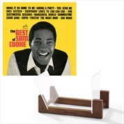 Buy Sam Cooke The Best Of Sam Cooke Vinyl Album & Crosley Record Storage Display Stand