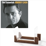 Buy Johnny Cash The Essential Johnny Cash Vinyl Album & Crosley Record Storage Display Stand