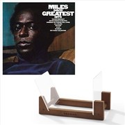 Buy Miles Davis Greatest Hits Vinyl Album & Crosley Record Storage Display Stand