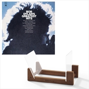 Buy Bob Dylan Greatest Hits Vinyl Album & Crosley Record Storage Display Stand