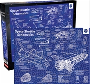 Buy Nasa- Shuttle Schematic 500 Piece Puzzle