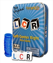 Buy Lcr - Left Center Right Blue T