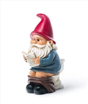 Buy Bigmouth Garden Gnome On A Throne