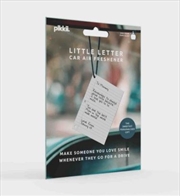 Buy Little Letter Car Air Freshener