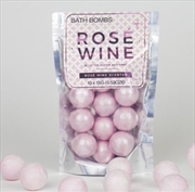 Buy Rose Wine Bath Bombs