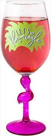 Buy Bigmouth - Flamingo Wine Glass