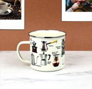 Buy Coffee - Enamel Mug