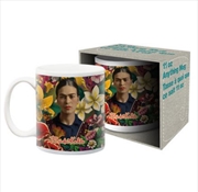 Buy Frida Kahlo - Floral Ceramic Mug