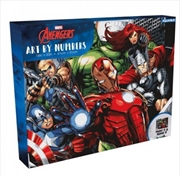 Buy Marvel Avengers Assemble Art by Numbers