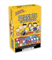 Buy Peanuts Family Bingo