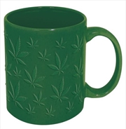 Buy Stonerware Embossed Leaf Pattern Ceramic Mug