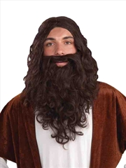 Buy Biblical Wig & Beard Set - Adult