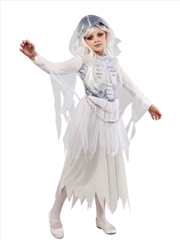 Buy Ghostly Girl Costume - Size Xs 5-6 Yrs