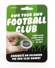 Buy Own Your Own Football Club