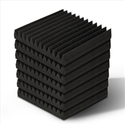 Buy Alpha 40pcs Acoustic Foam Panels Tiles Studio Sound Absorbtion Wedge 30X30CM