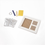 Buy Baby Hand & Foot Print Clay Cast Kit Photo Picture Frame Christening Gift