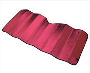 Buy Reflective Sun Shade - Large [150cm x 70cm] - RED